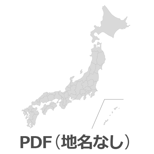 Powerpointで使える日本地図 白地図無料ダウンロード パワポでデザイン