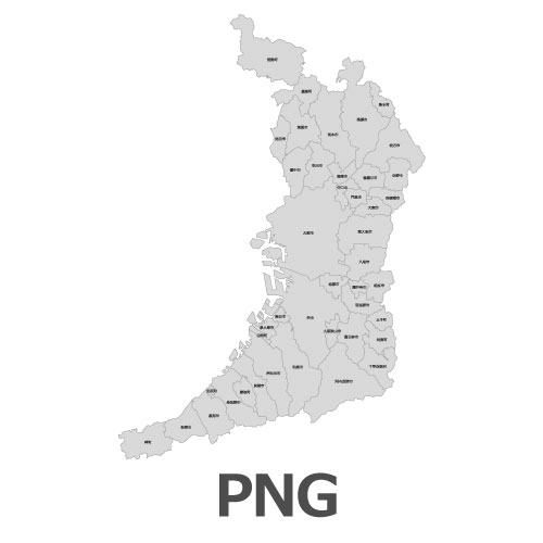 PNG大阪府地図